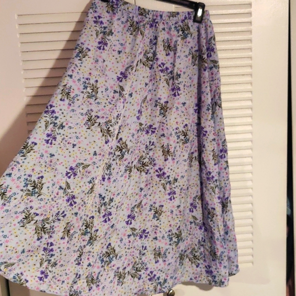 Floral Mid length Zara Skirt